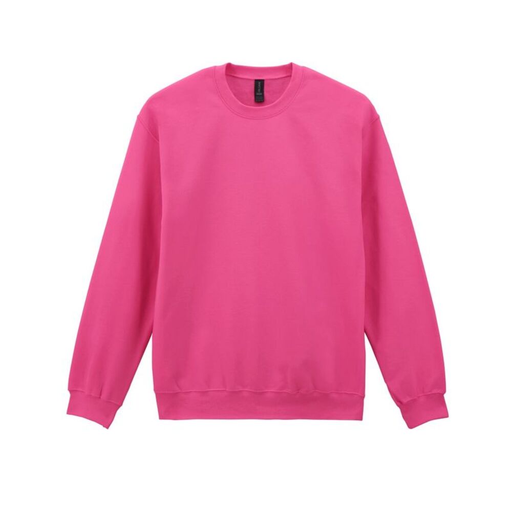 Gildan Unisex Adult Softstyle Midweight Fleece Sweatshirt / Pink Lemonade